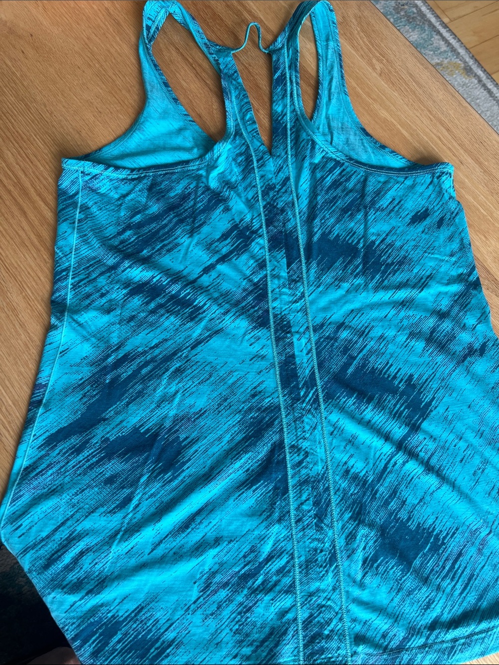 Smartwool Teal Performance Racerback Tank - Picture 3 of 3